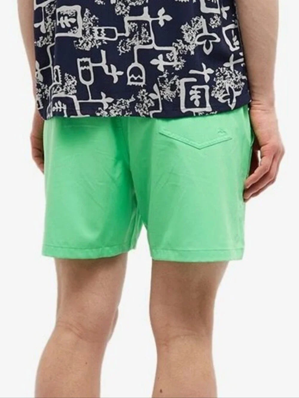 Polo Ralph Lauren Men's Traveller Swim Short in Toucan Green